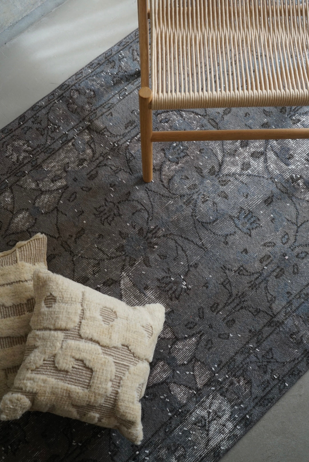 TURKEY OLD CHARCOAL GREY 1970年代 200 × 112 cm No.TR25154