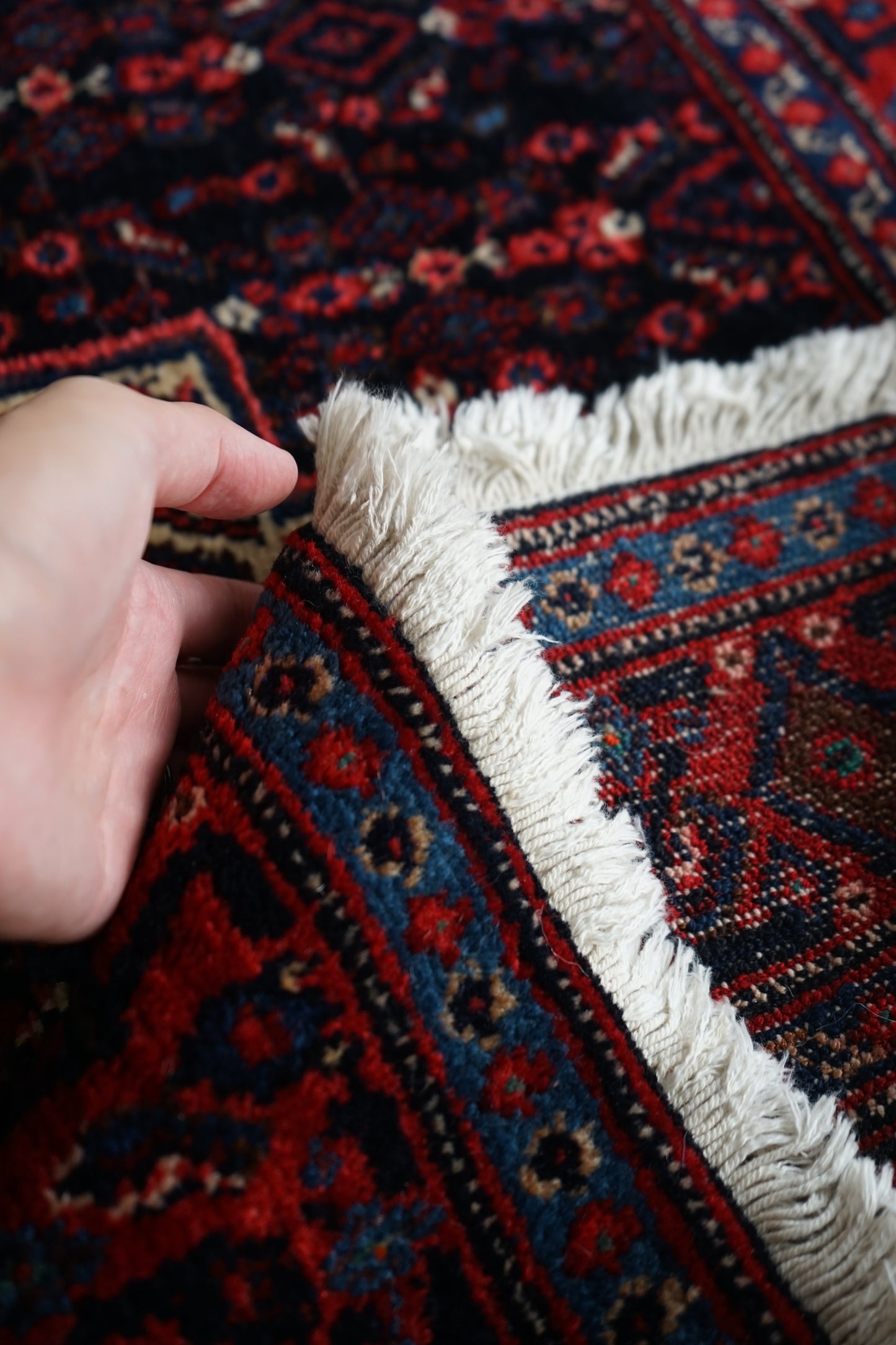 TURKEY OLD SANANDAJI DESIGN 1950年代 164 × 120 cm No.TR25110