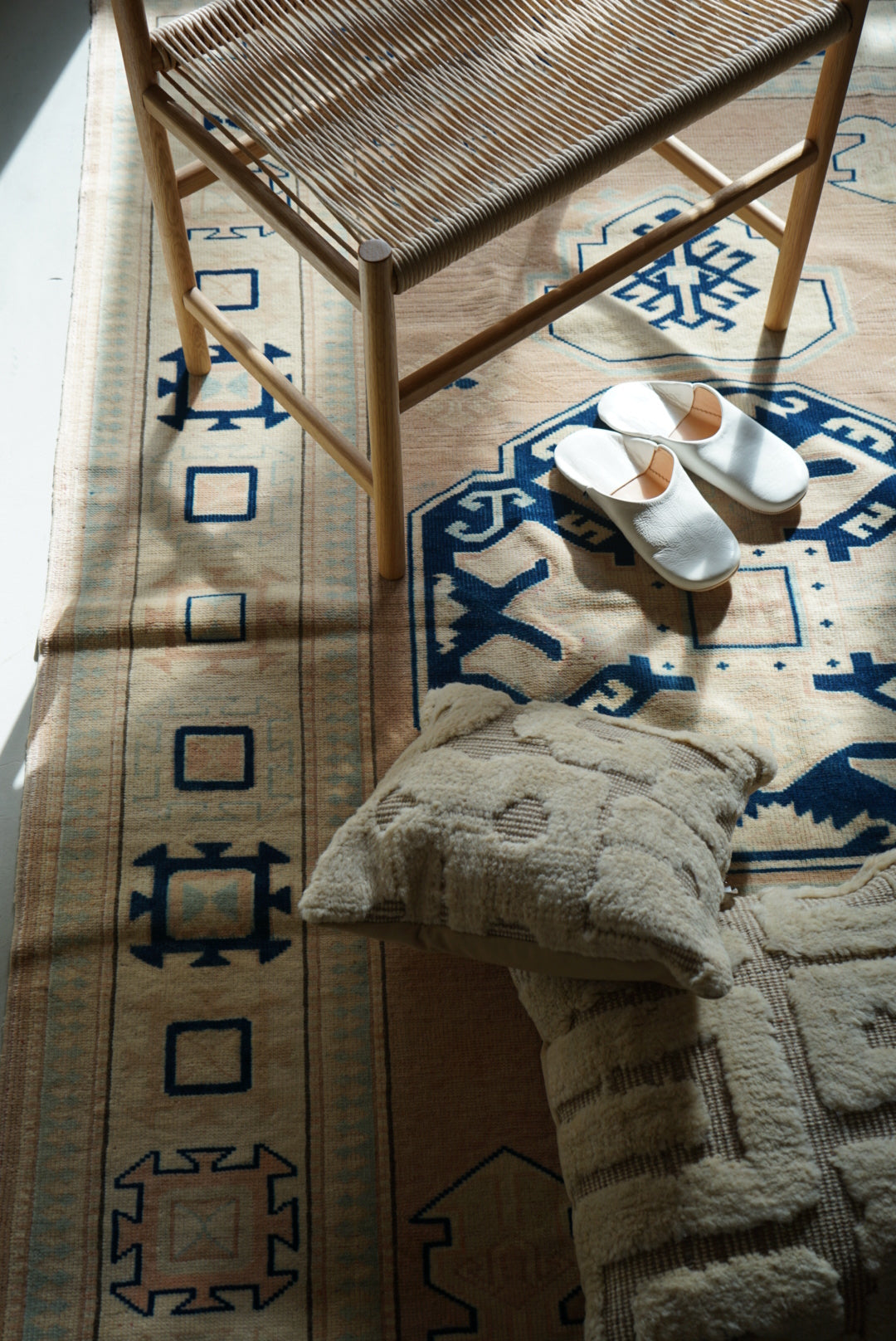 TURKEY OLD ANATORIA BEIGE 1970年代 210 × 150 cm No.TR25156