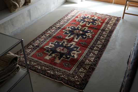 TURKEY OLD AKSARAY TASPINAR 1950-1960年代 220 × 117 cm