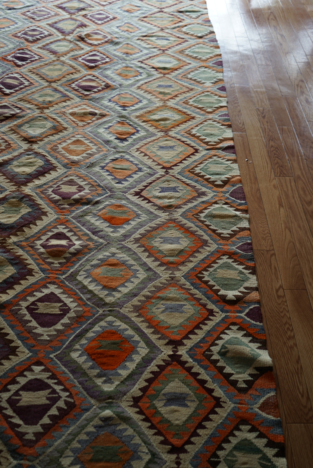 Türkiye Old Sivas Kilim 1960年代 314 × 165 cm