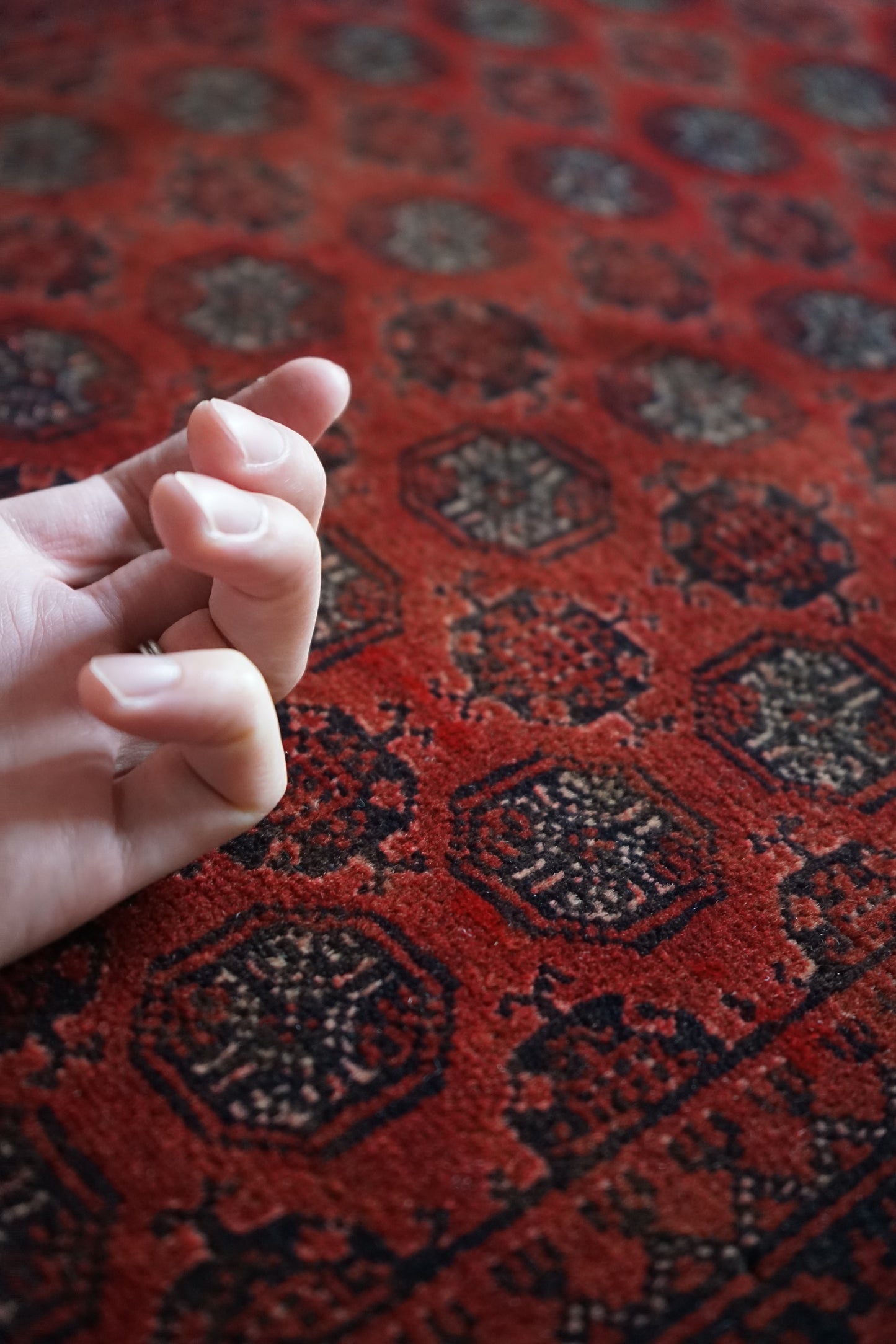 AFGHANISTAN OLD TURKMEN 1970年代 101 × 65 cm No.AF2508