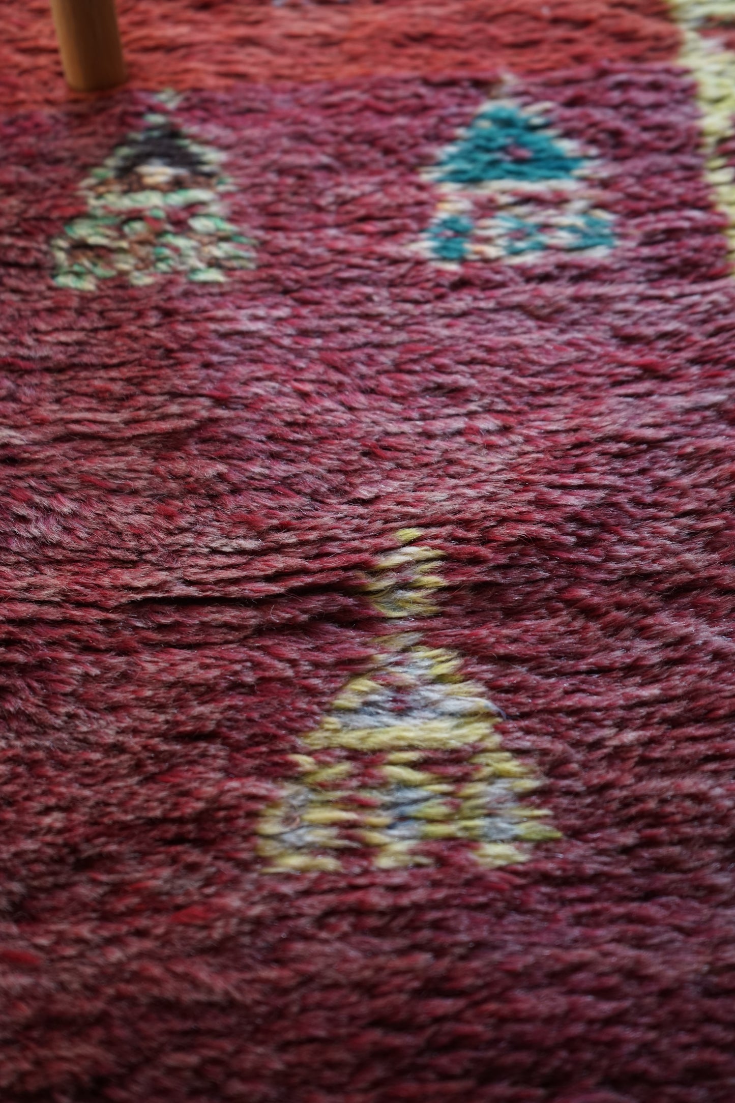 TRIBAL RUG TURKEY OLD OUSHAK 1965年代 154 × 133 cm No.TR25193