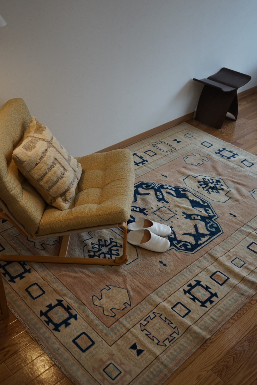 TURKEY OLD ANATORIA BEIGE 1970年代 210 × 150 cm No.TR25156