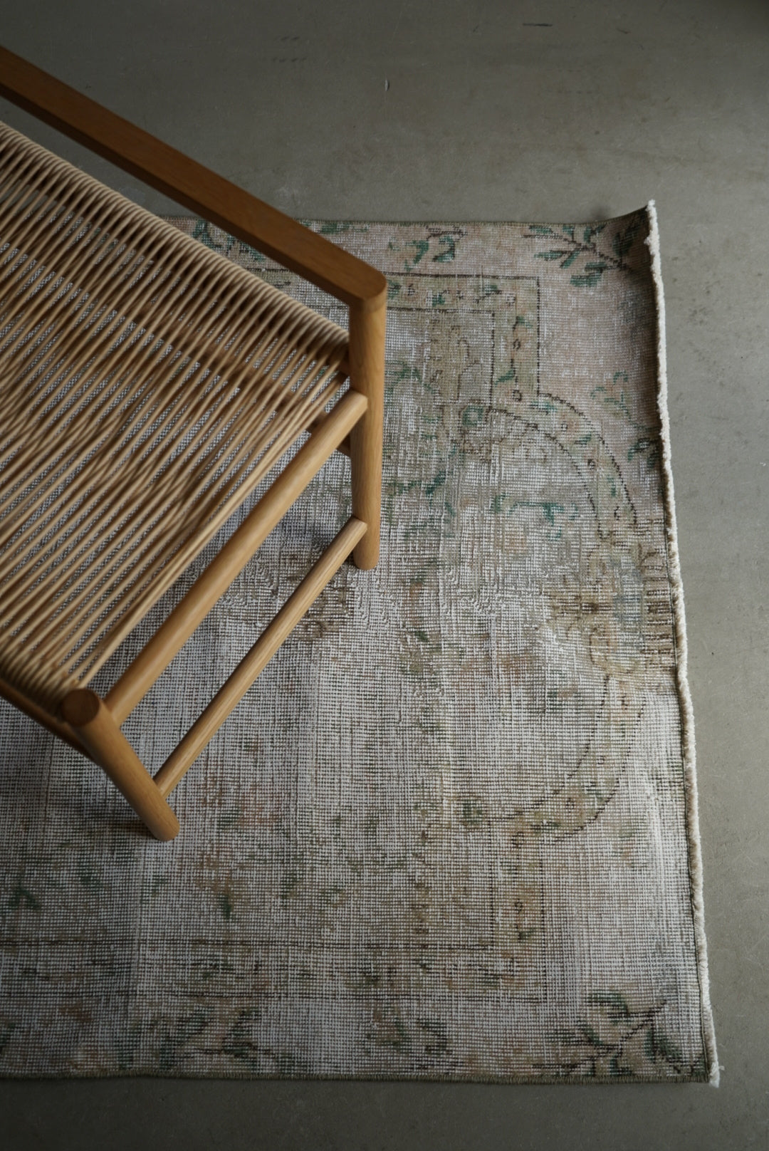 TURKEY OLD ISPARTA GREEN GARDEN 1970年代 189  × 101 cm No.TR25133