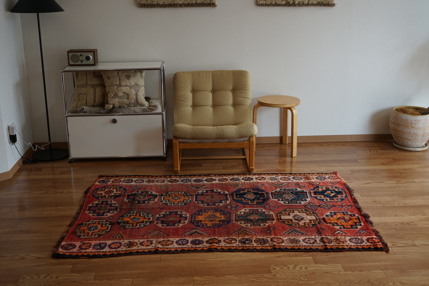 店頭販売 Iran Antique Qashqai Shiraz 1840年代 172 × 115 cm