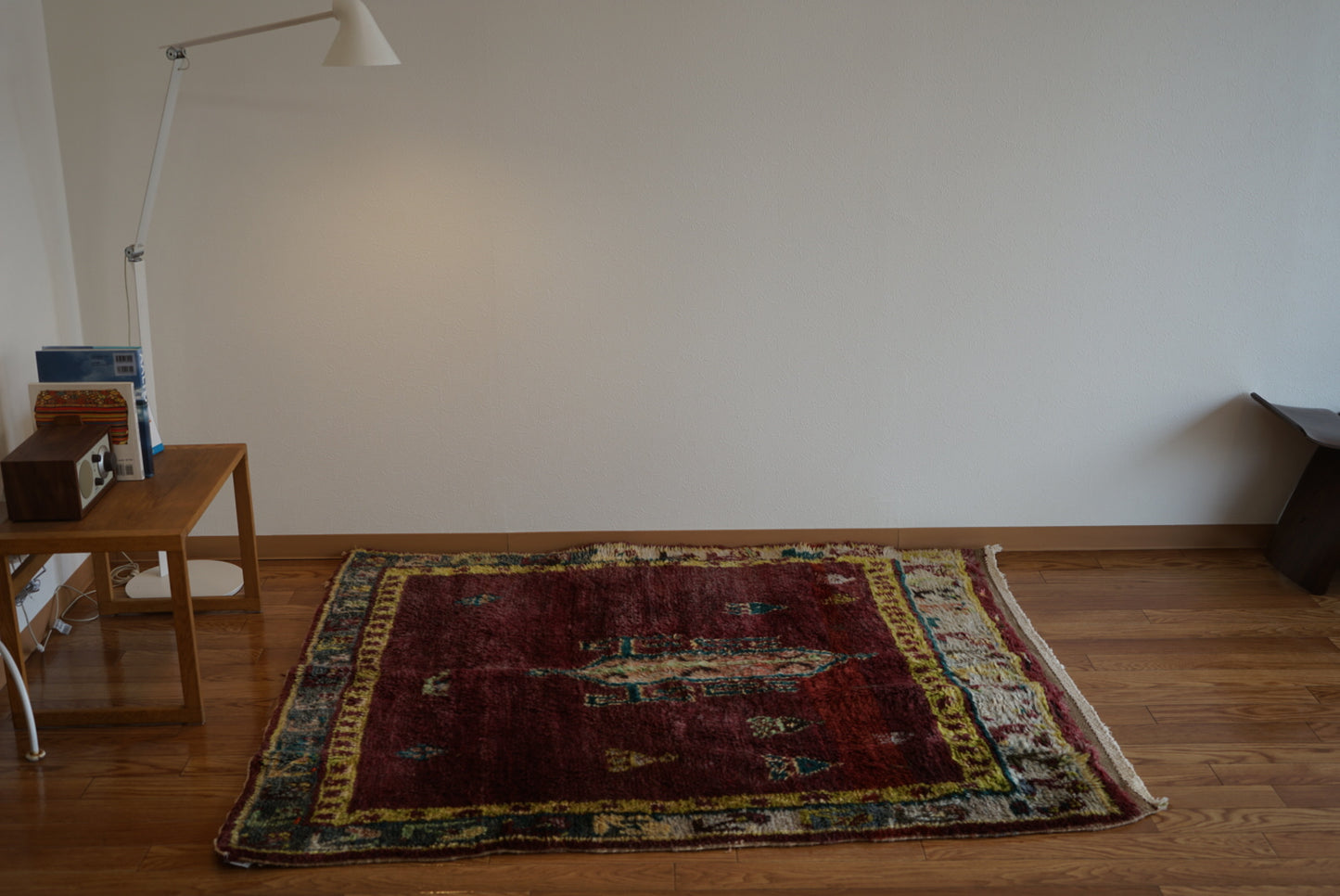 TRIBAL RUG TURKEY OLD OUSHAK 1965年代 154 × 133 cm No.TR25193