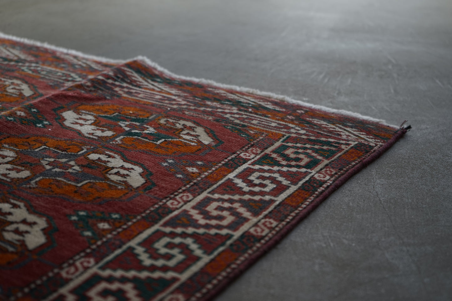 Türkiye Old Turkmen Red 1970年代 120 × 75 cm No.TR25225