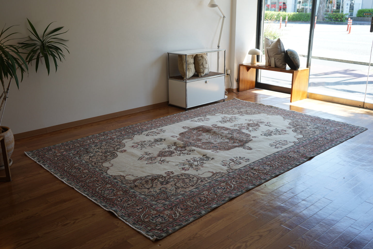 Türkiye Old Isparta Pink Beige 1950-1960年代 312 × 198 cm