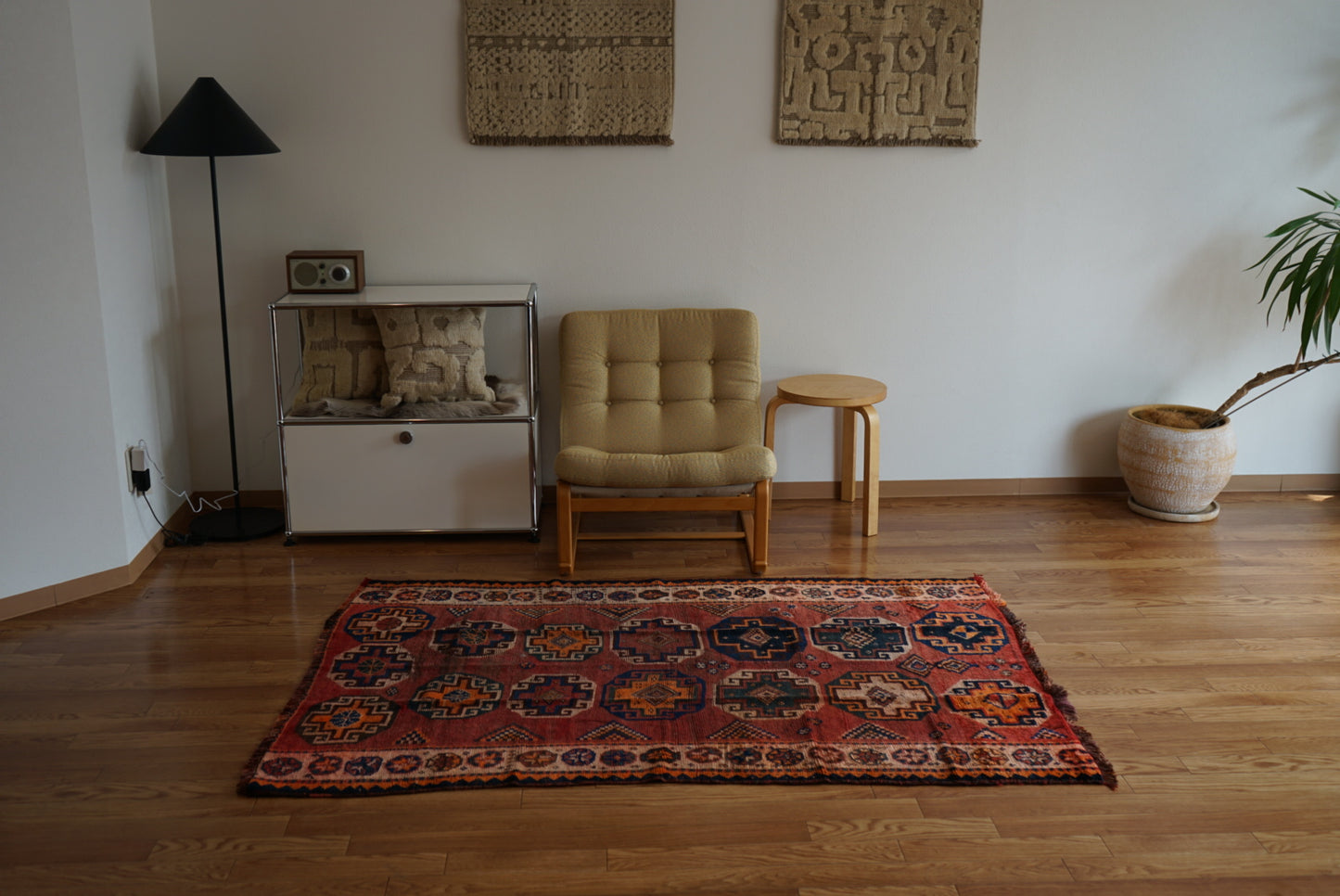 店頭販売 Iran Antique Qashqai Shiraz 1840年代 172 × 115 cm