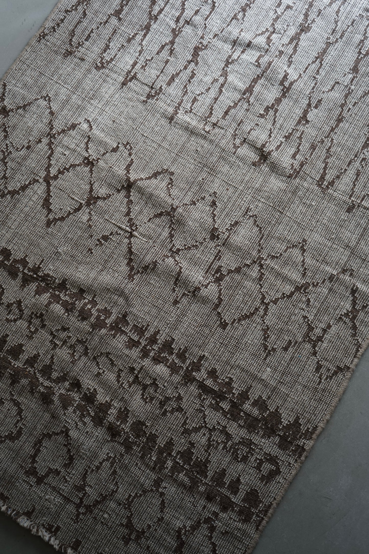 店頭販売 ORIGINAL IRAN QASHQAI KILIM " TRIBE " 204 × 142 cm