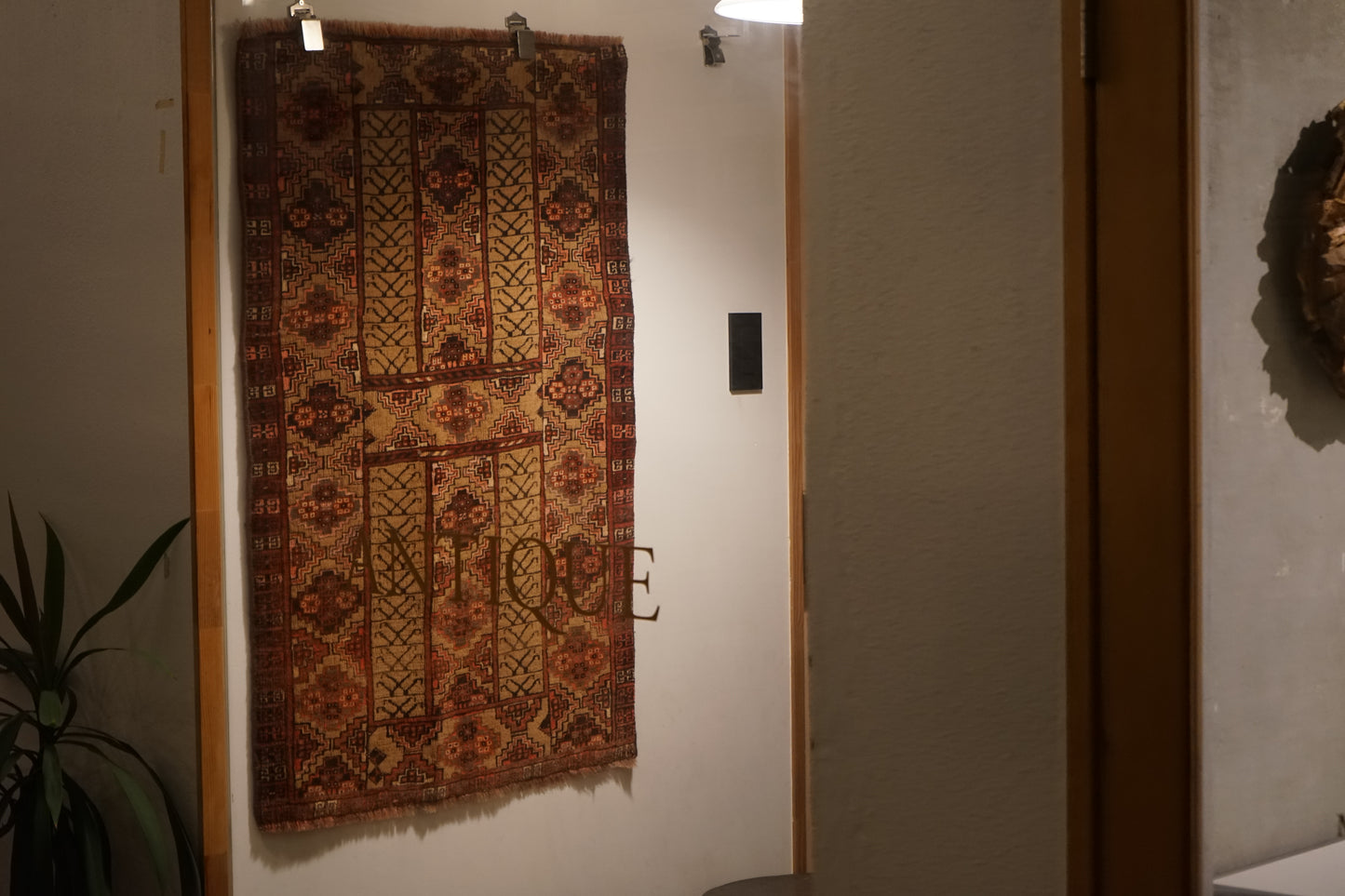 AFGHANISTAN OLD TURKMEN PARDA 1955年代 103 × 71 cm No.AF2514