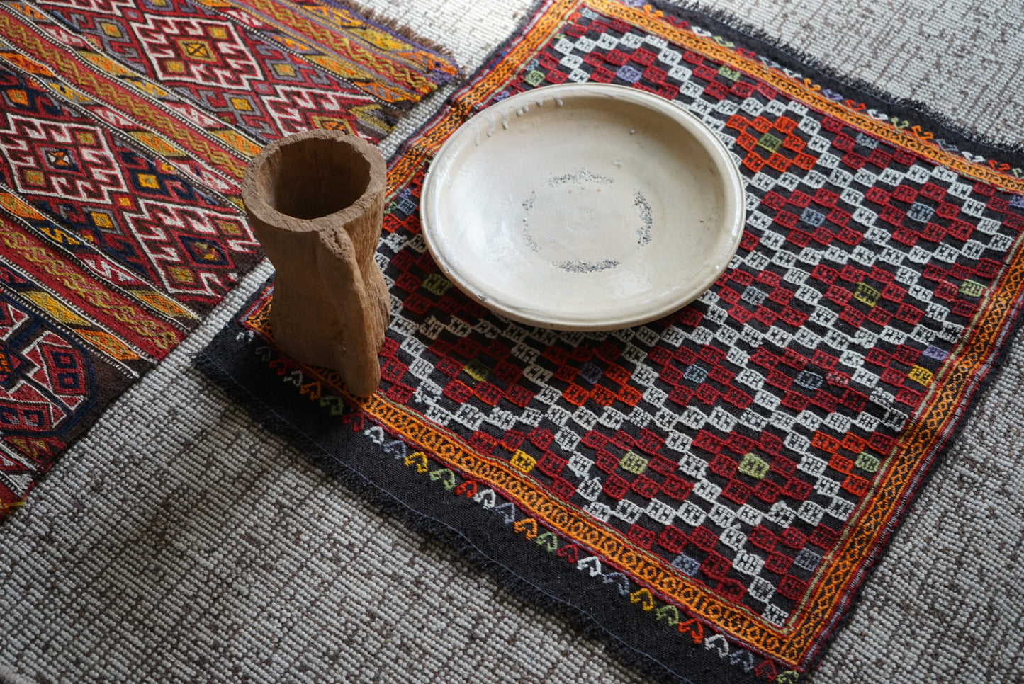 TURKEY OLD ANATOLIA KILIM 1950年代 73 × 67.5 cm