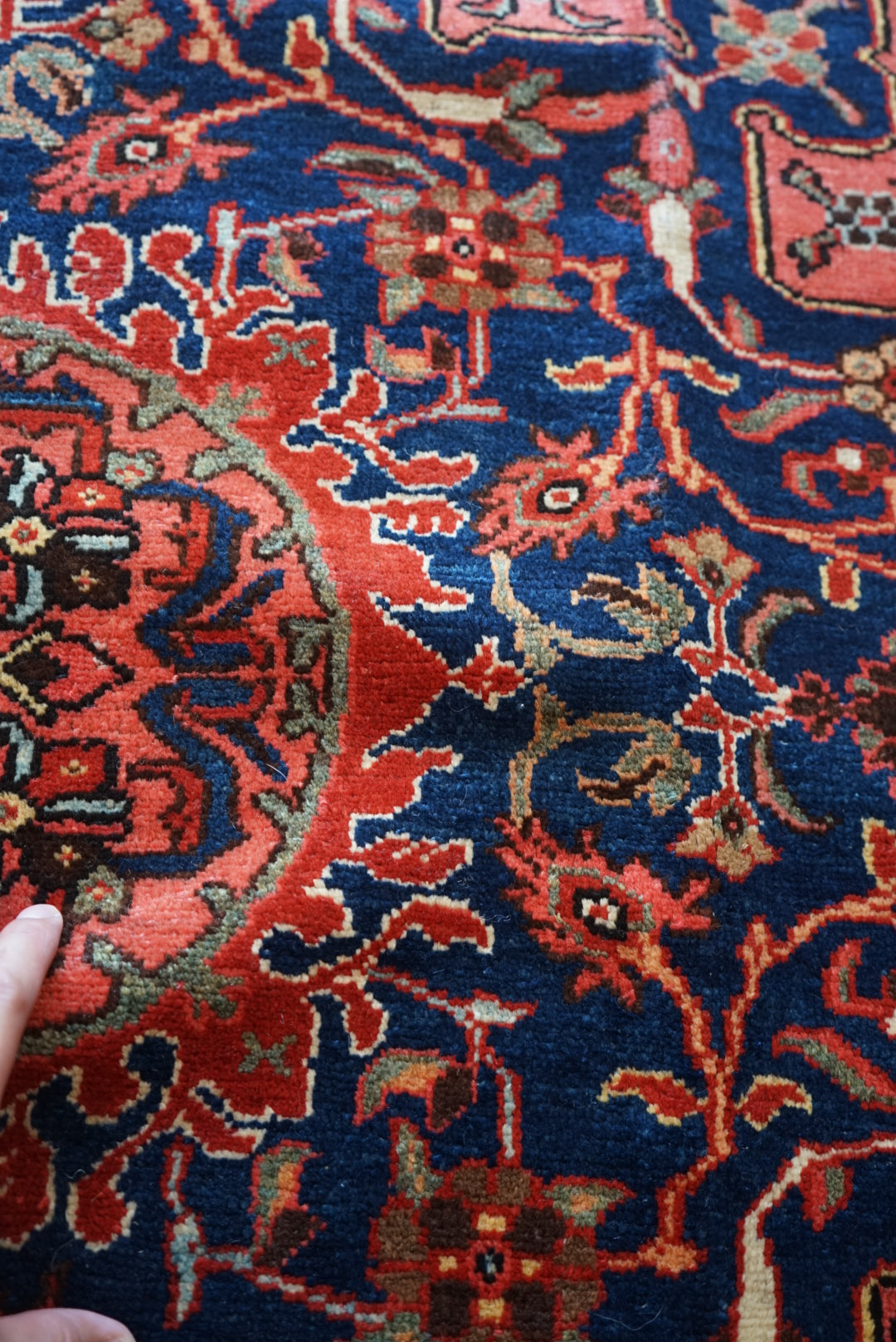 店頭販売 IRAN ANTIQUE TAFRESH ARAK 1720年代 207 × 138 cm