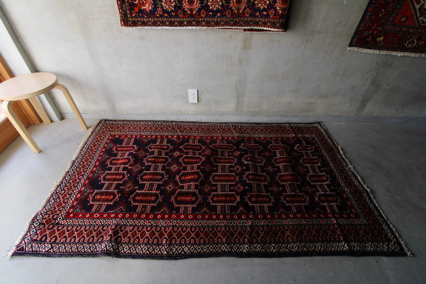 AFGHANISTAN VINTAGE BALUCH 1980年代 196.5 × 107.5 cm