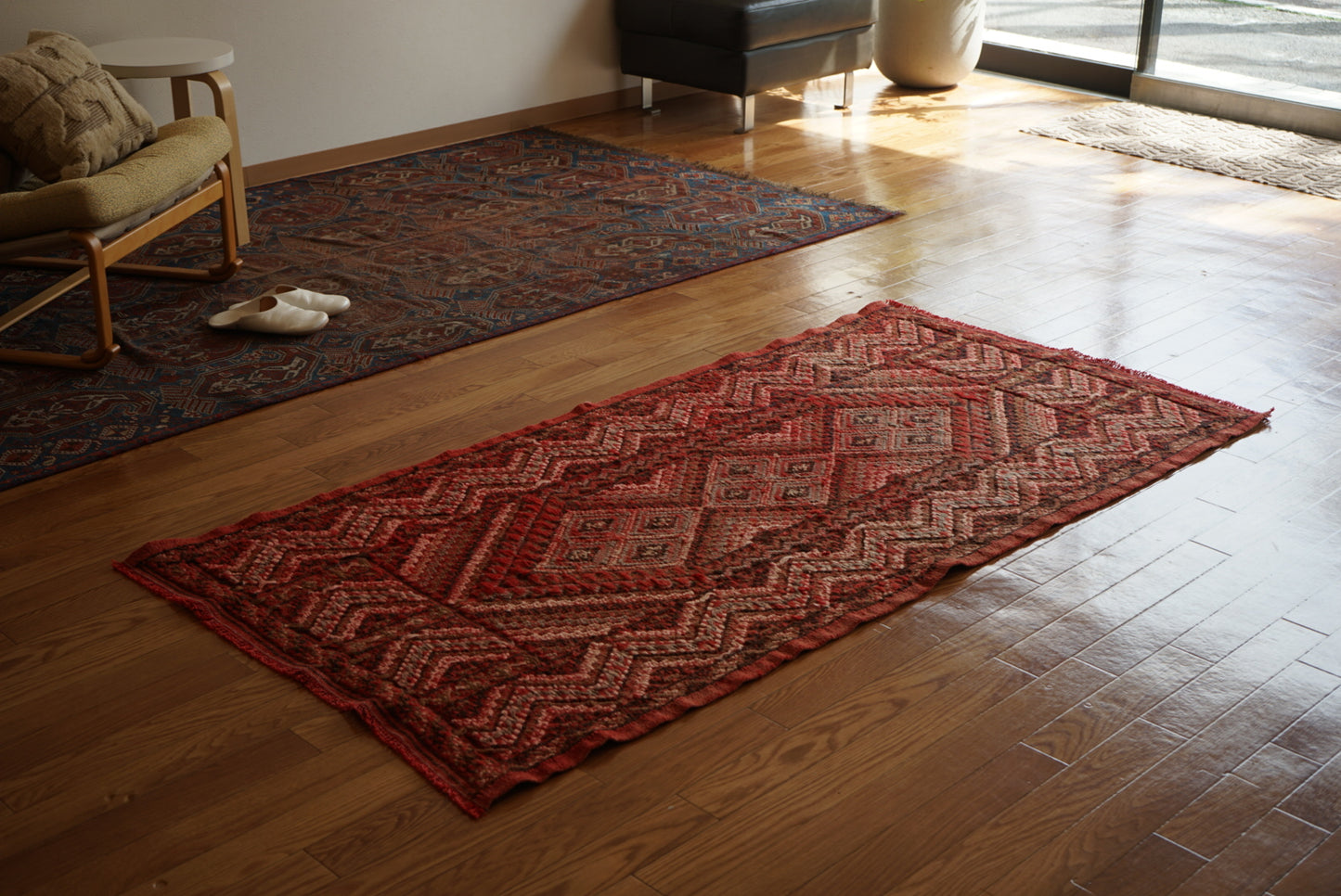 Türkiye Old Kilim Red 1970年代 180 × 88 cm No.TR25268
