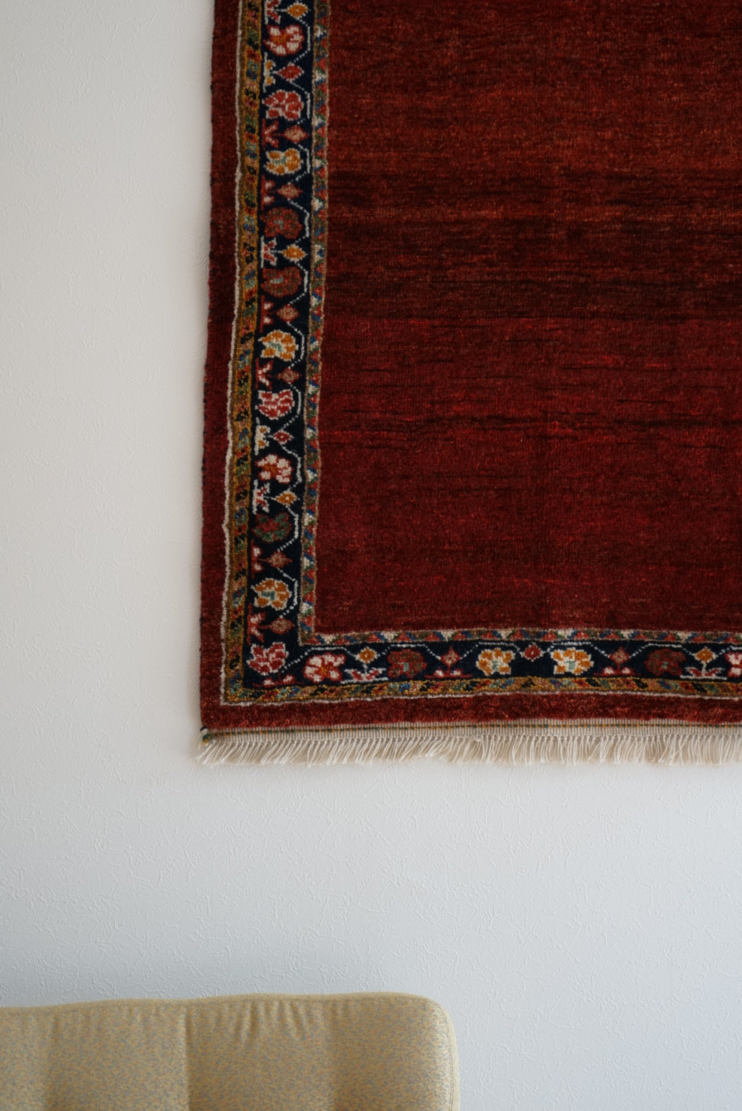Iran Shiraz Qashqai Gabbeh Rich Red 119.5 × 85 cm