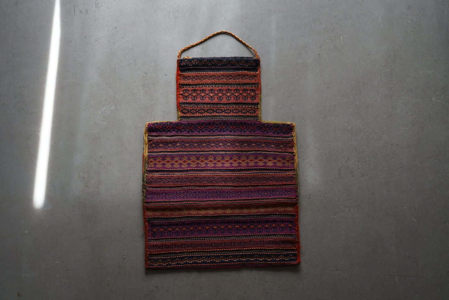 AFGHANISTAN-IRAN OLD QALAI NAW SALT BAG 1980年 56.5 × 40.5 cm