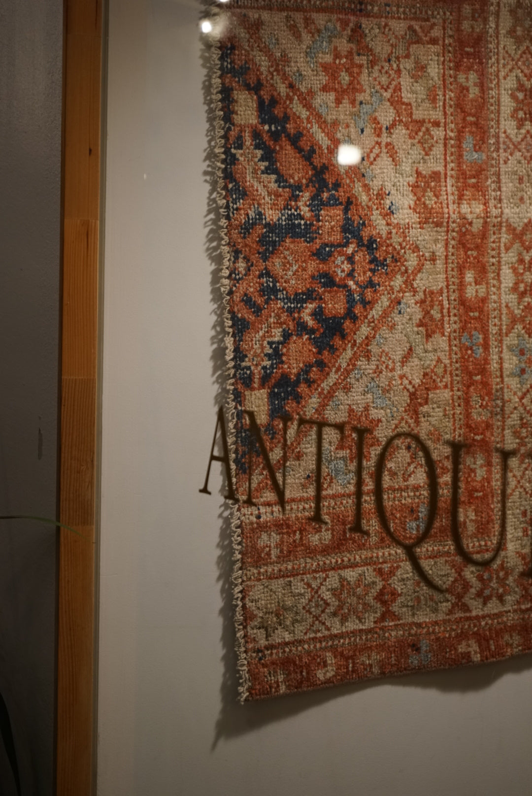 Türkiye Old Oushak Red Small size 1970年代 96.5 × 44 cm No.TR25241