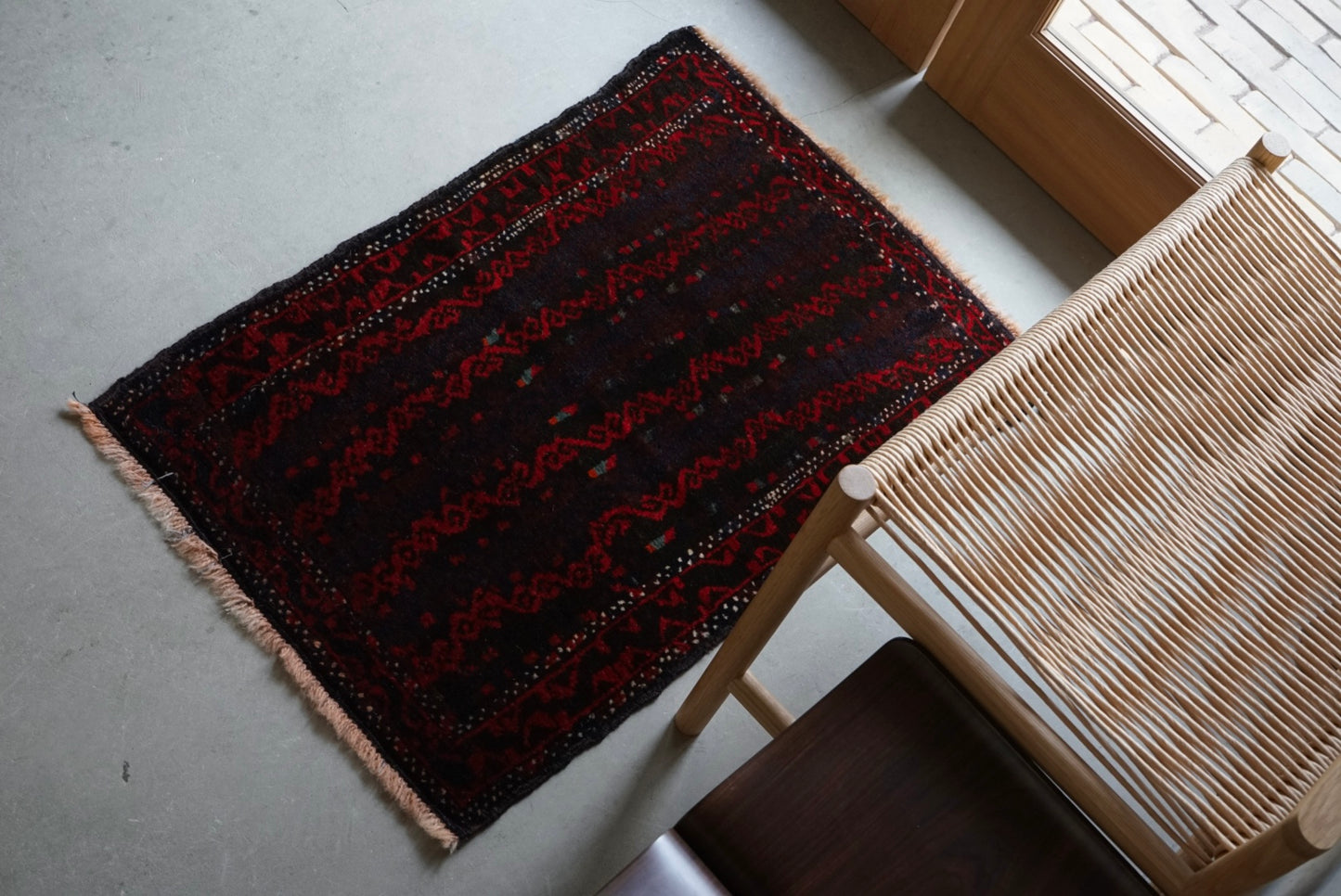 AFGHANISTAN BALUCH DOOR SIZE 1970-1980年代 85.5 × 56 cm / 2'8 × 1'8 ft