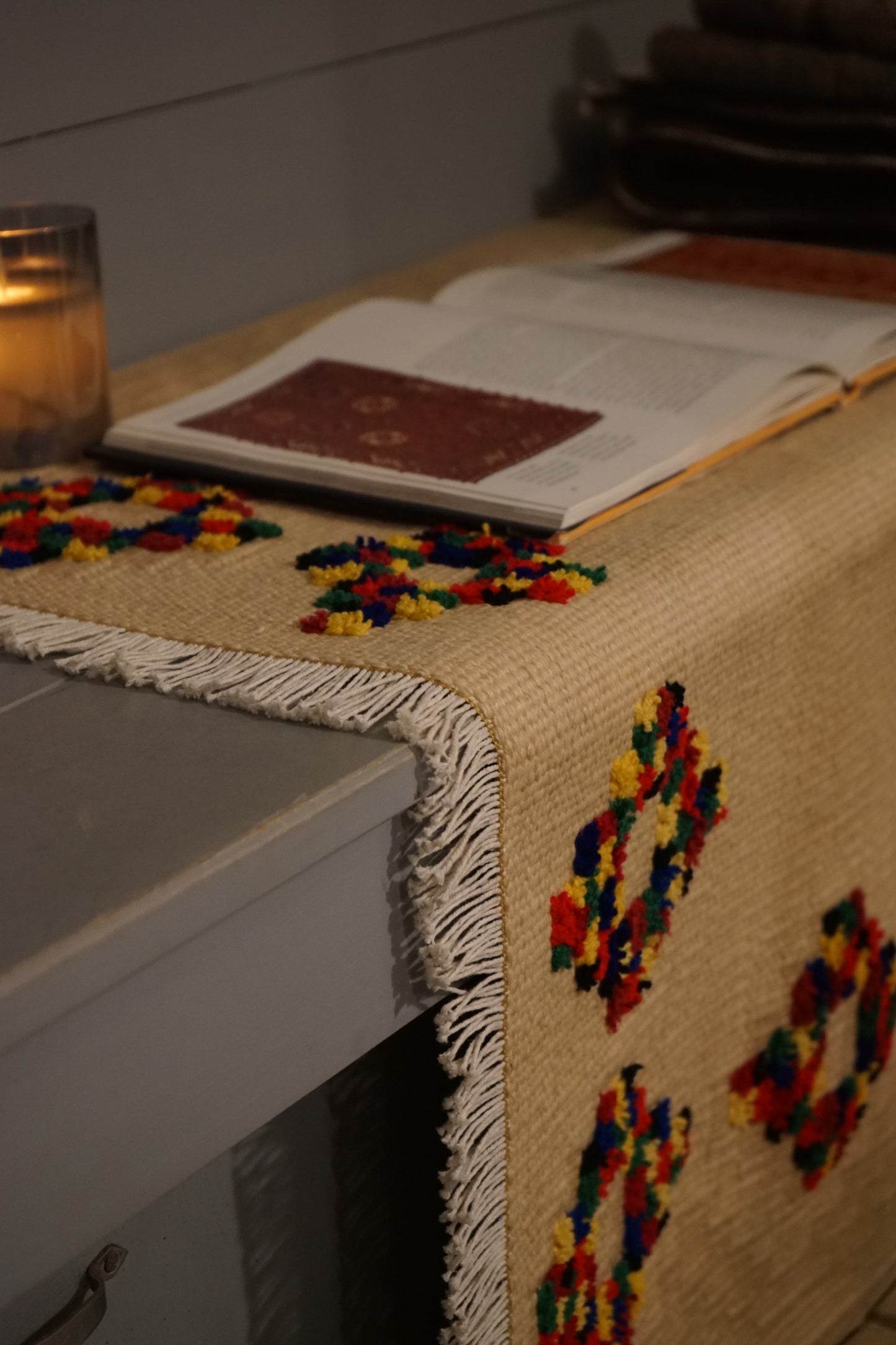 TURKEY VINTAGE KILIM DOT FLOWER 1980年代 125 × 80 cm No.TR25195