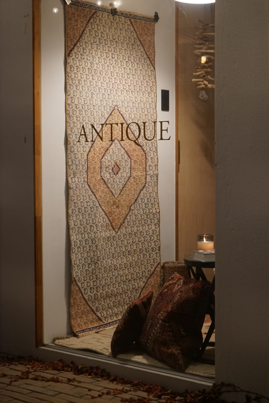 Türkiye Old Oushak Beige Runner 1970年代 169 × 73 cm No.TR25253