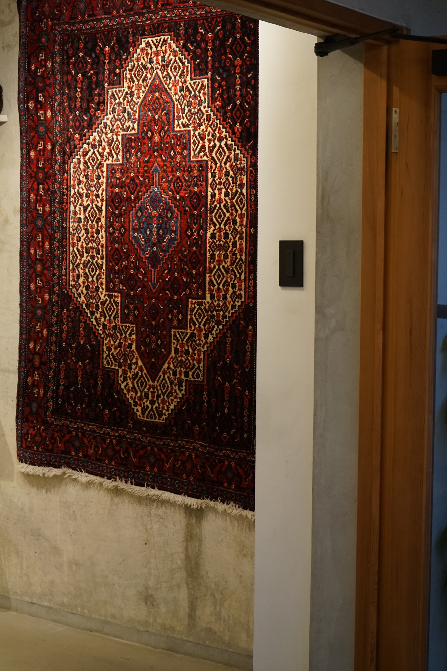 TURKEY OLD SANANDAJI DESIGN 1950年代 164 × 120 cm No.TR25110