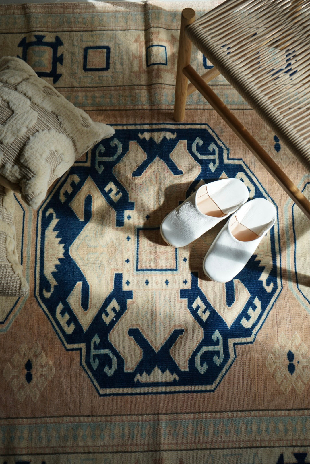 TURKEY OLD ANATORIA BEIGE 1970年代 210 × 150 cm No.TR25156