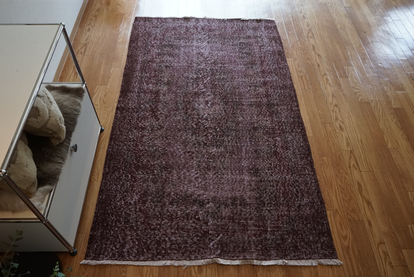 Türkiye Old Isparta Overdye Purple 1970年代 cm No.TR25470