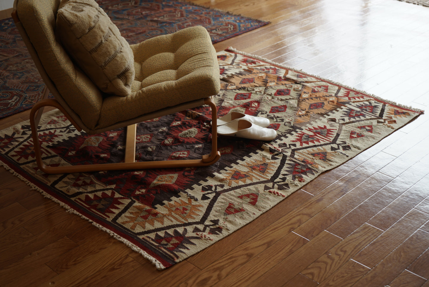 Türkiye Old Kilim 155 × 123 cm No.TR25334