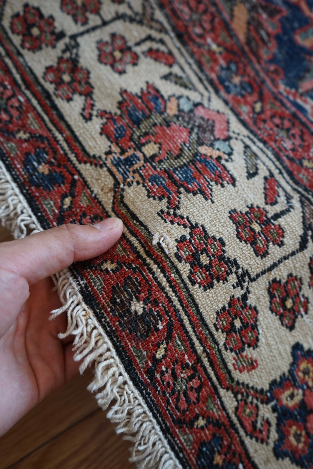 店頭販売 IRAN ANTIQUE TAFRESH ARAK 1720年代 207 × 138 cm