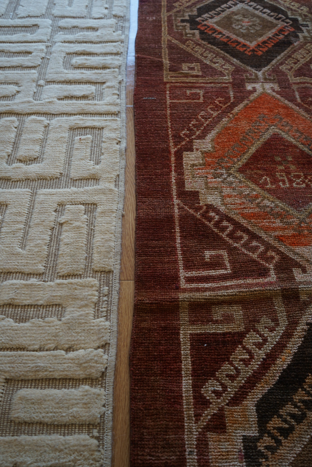 TURKEY VINTAGE ANATORIA BROWN 1980年代 256 × 155 cm No.TR25157