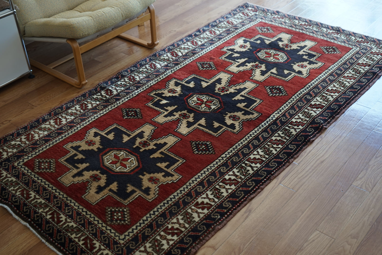TURKEY OLD AKSARAY TASPINAR 1950-1960年代 220 × 117 cm