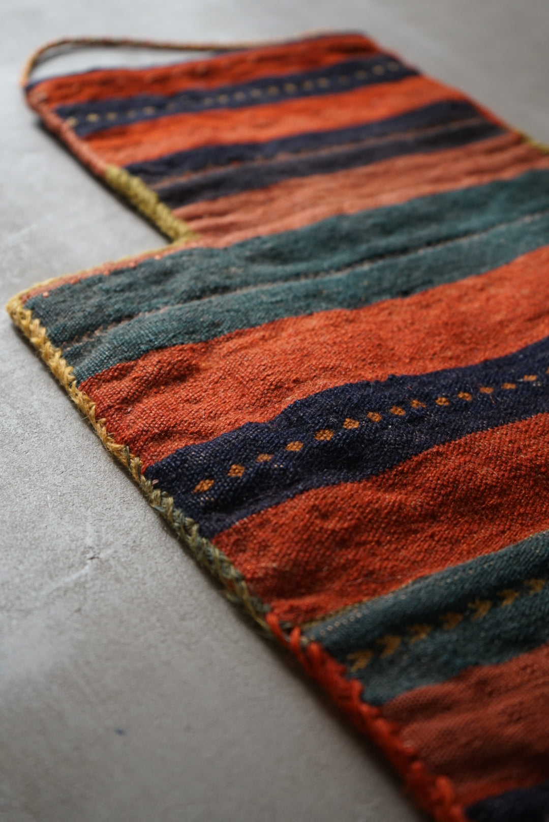 AFGHANISTAN-IRAN OLD QALAI NAW SALT BAG 1980年 56.5 × 40.5 cm