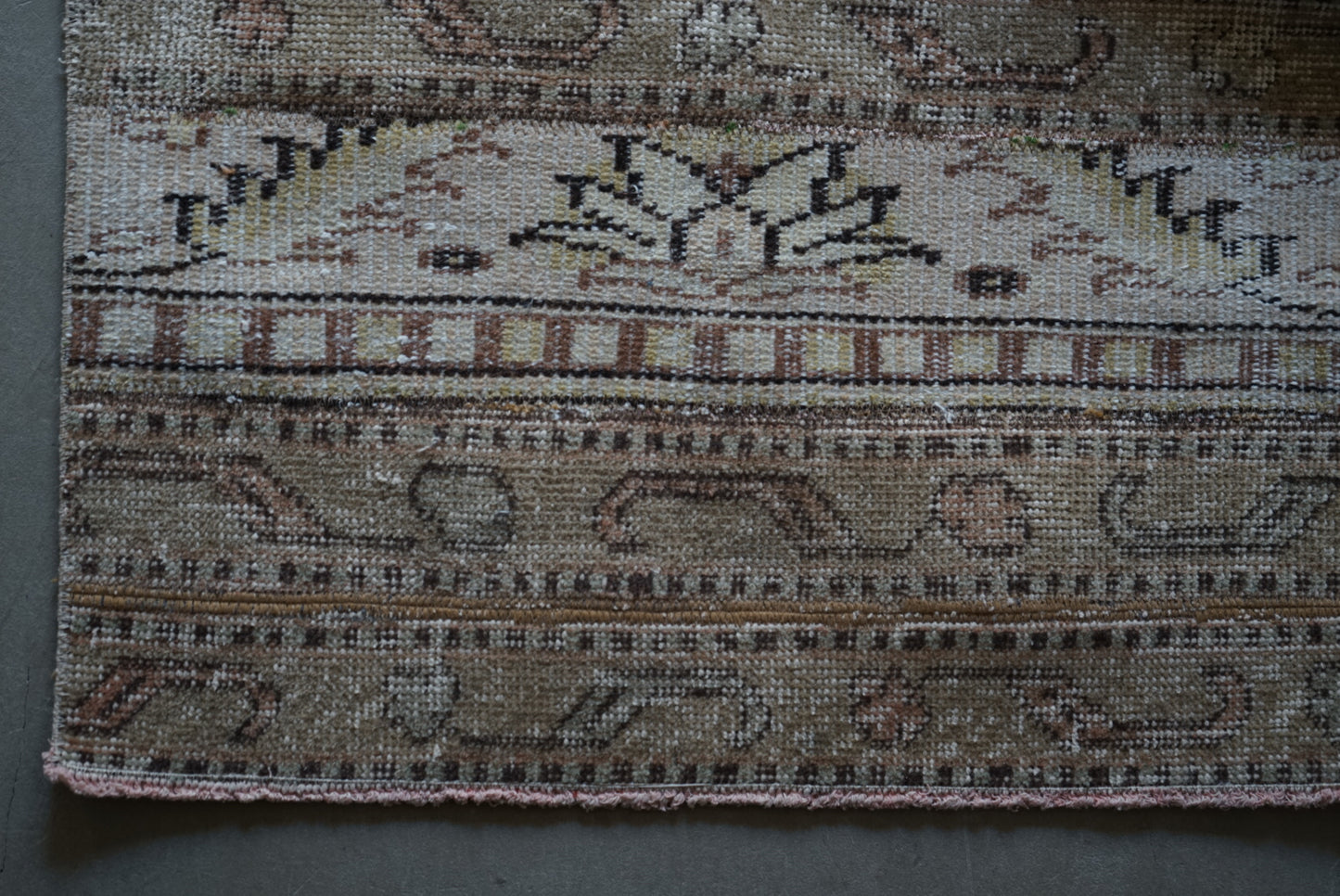 Türkiye Old Isparta Patchwork Runner Size 1970年代 176 × 69 cm No.TR25236