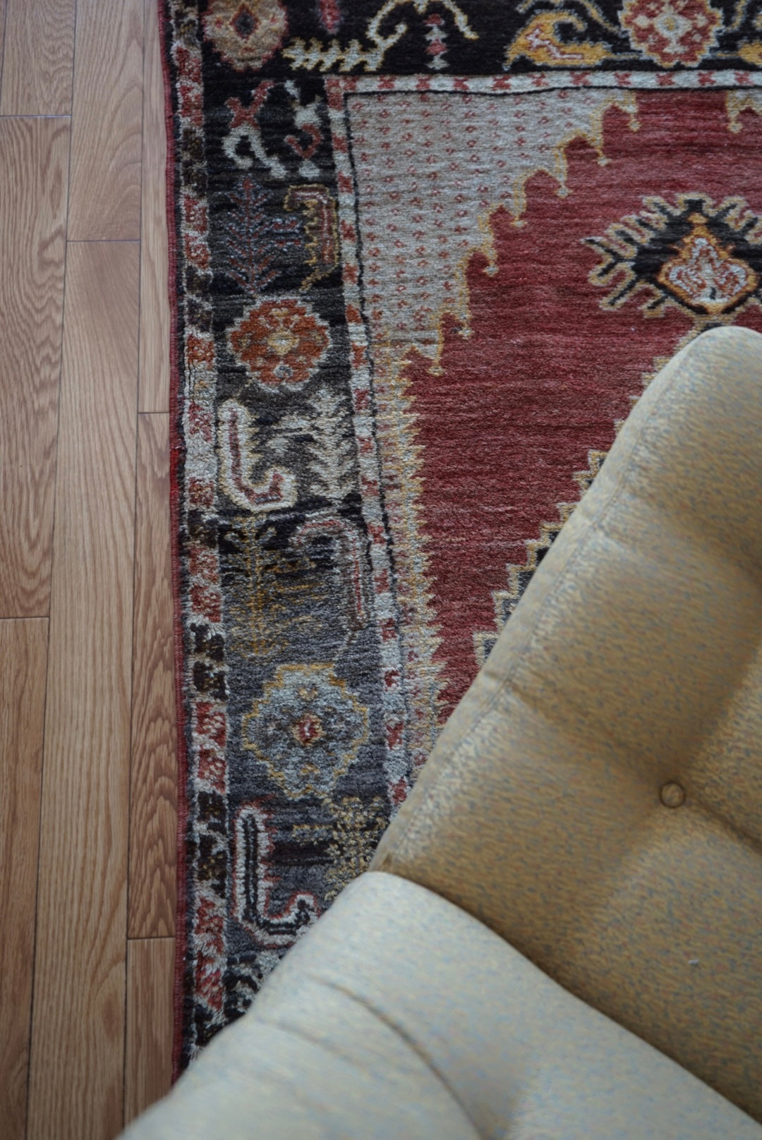 TRIBAL RUG TURKEY OLD KONYA OUSHAK 1965年代 164 × 115 cm No.TR25194