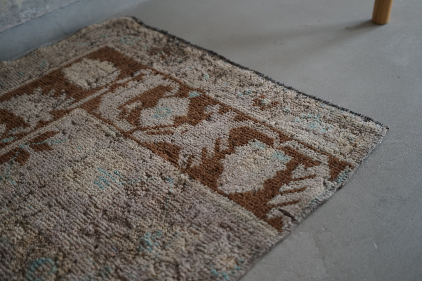 TURKEY VINTAGE SMALL GRAY RUG 78.5 × 54 cm No.TR25170