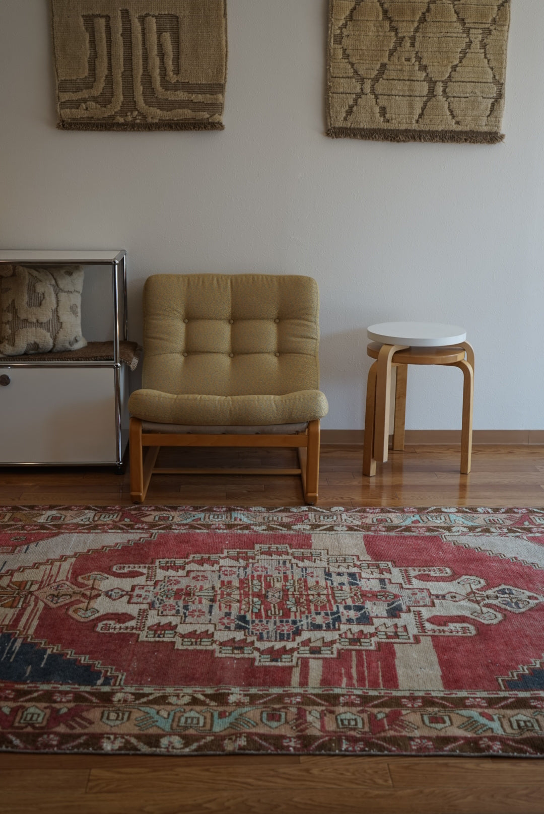 Türkiye Old Kayseri Medallion Modern Color 1970年代 257 × 145 cm No.TR25390