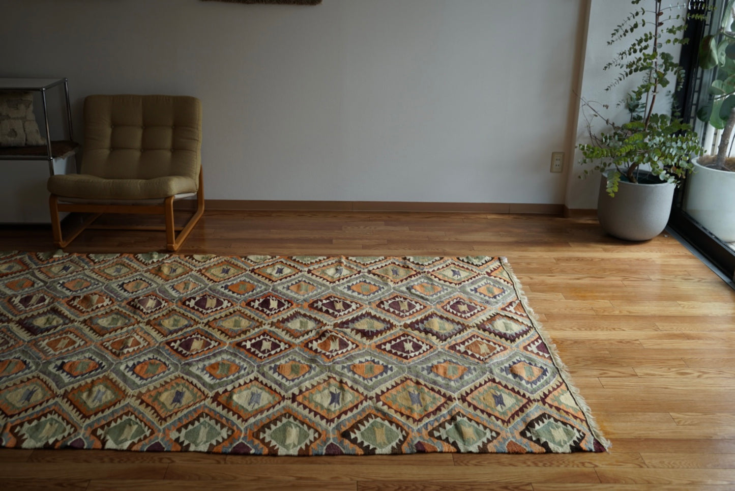 Türkiye Old Sivas Kilim 1960年代 314 × 165 cm
