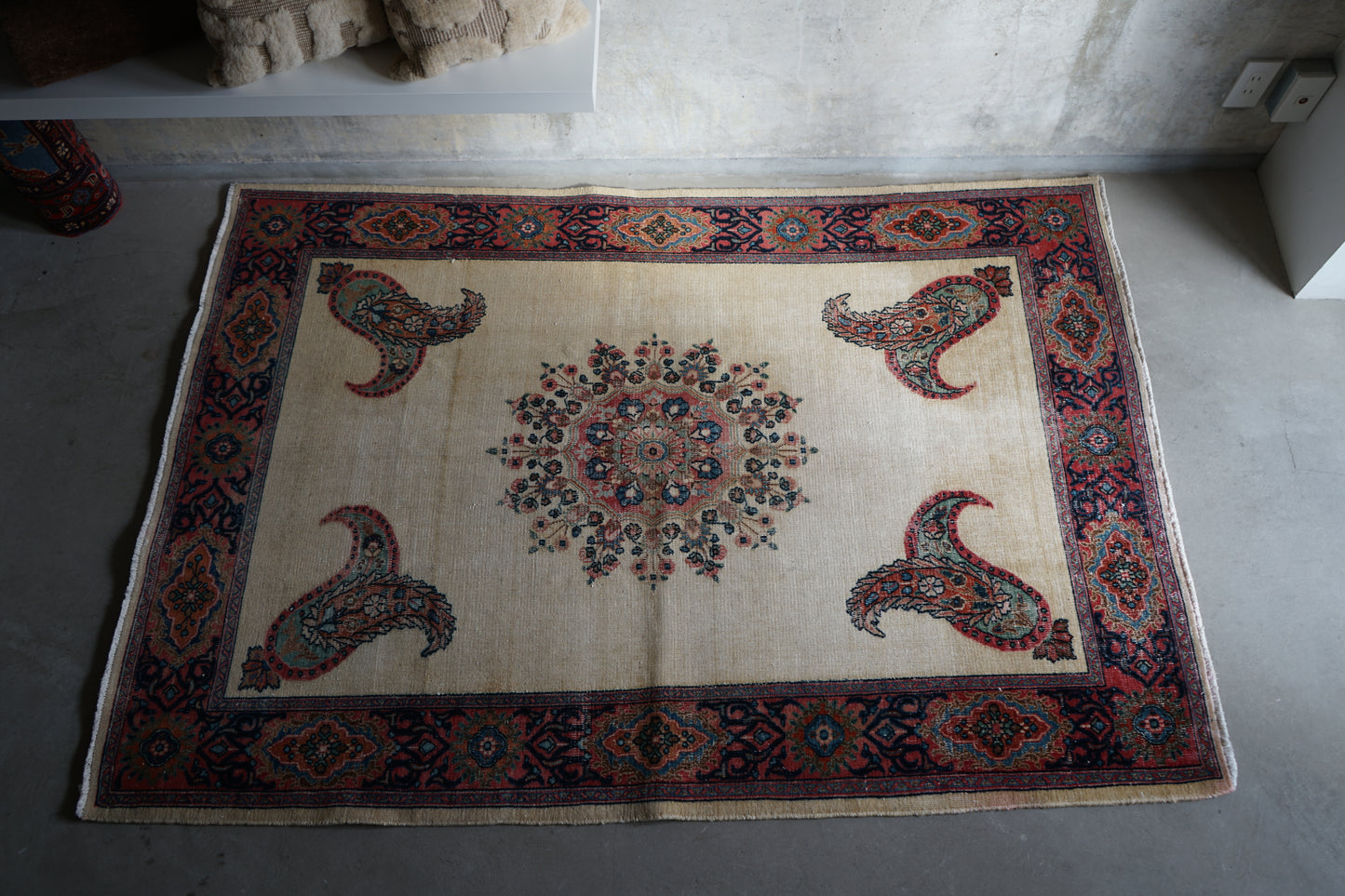 TURKEY OLD ANATORIA PAISLEY 1970-1980年代 193 × 134 cm No.TR25180