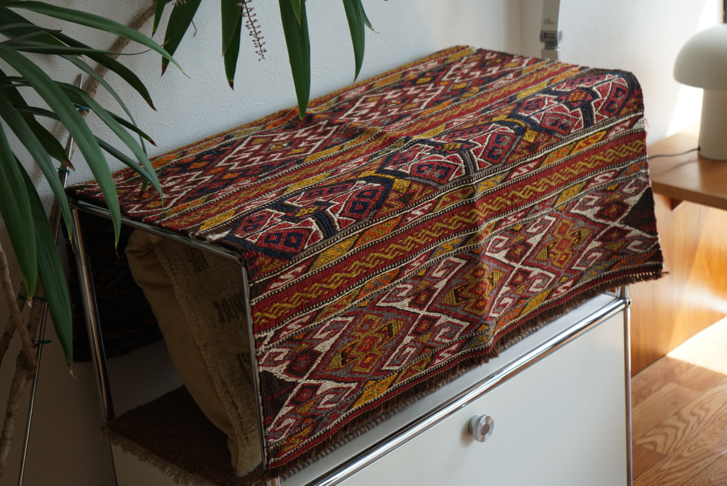 Tribal rug Eastern Türkiye Vintage Kurdisan Kilim 1965-1970年代 92 × 81 cm