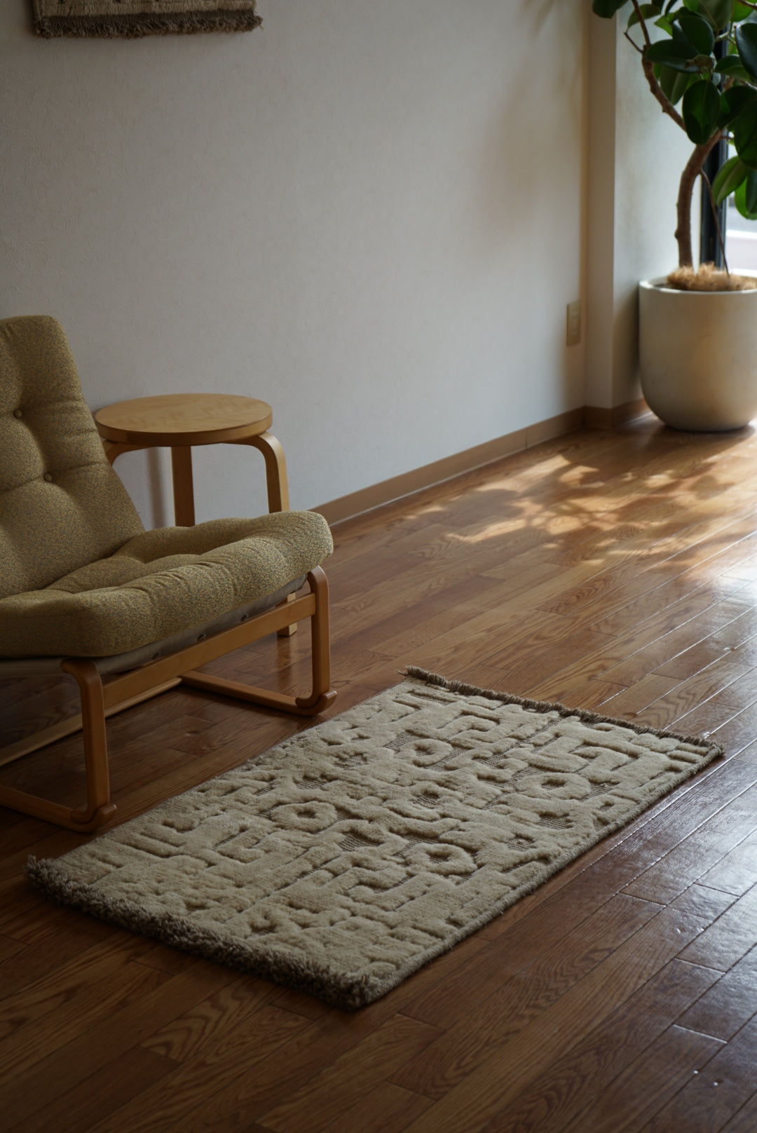 店頭販売 ORIGINAL IRAN QASHQAI KILIM DOORSIZE " ANCIENT " 95 × 65 cm