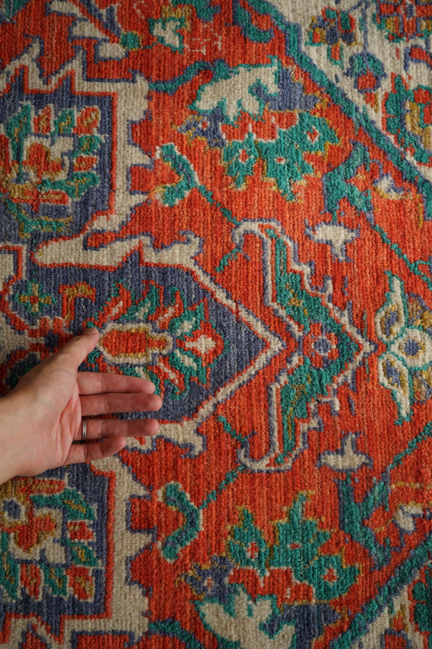 店頭販売 ÉTRETAT ORIGINAL IRAN HERIZ DESIGN 190 × 140 cm