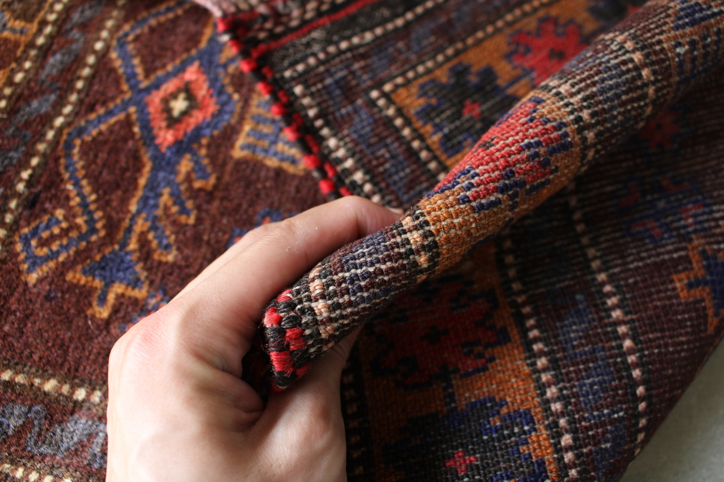 Afghanistan Baluch 1980年代 139×78.5cm