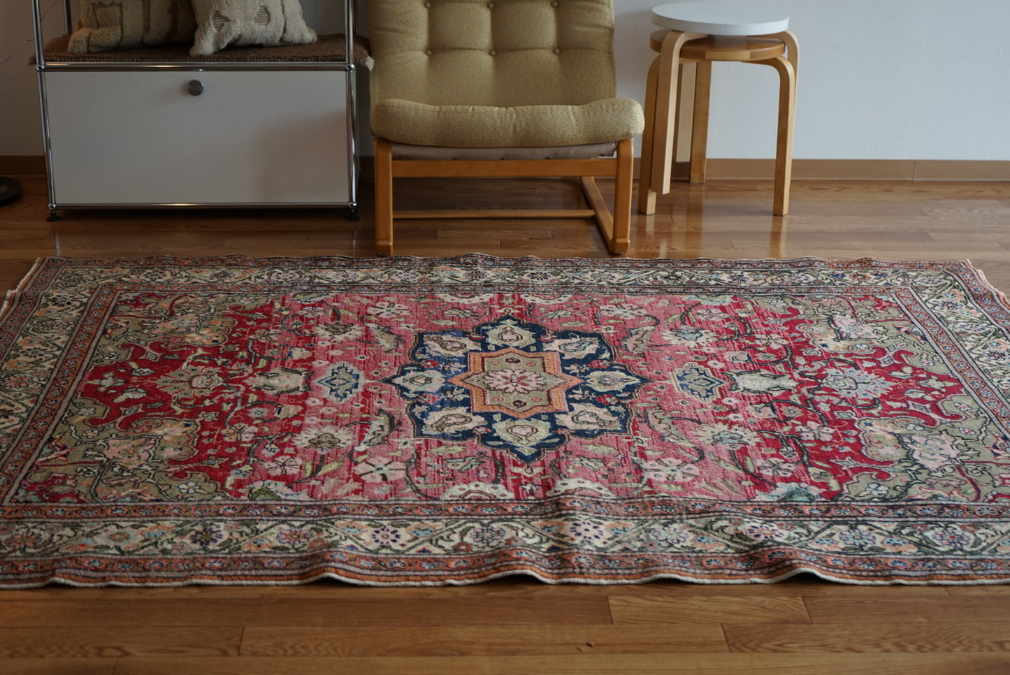 TURKEY OLD KAYSERI PINK 1950-1960年代 218 × 153 cm No.TR25192