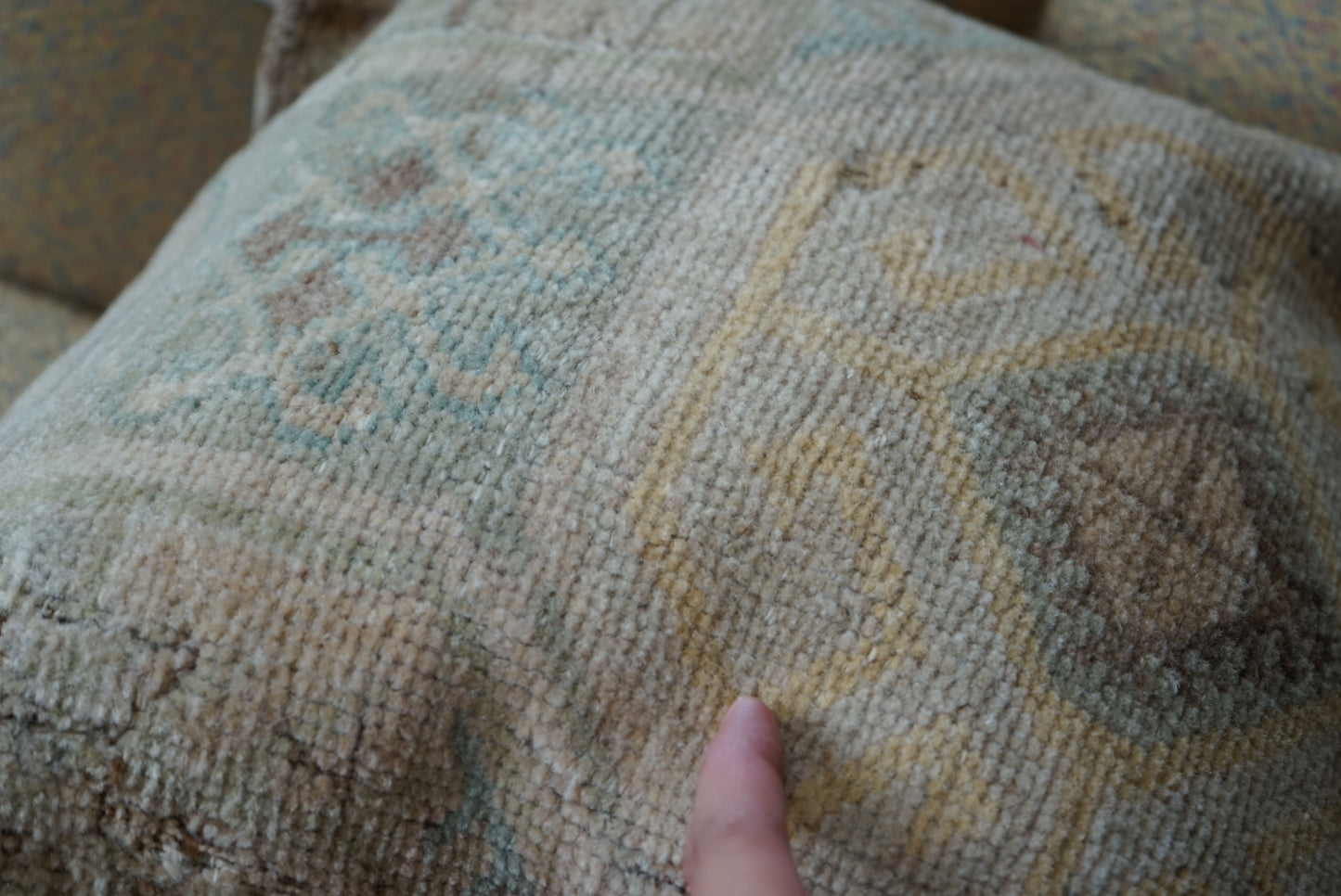 Türkiye Old Cushion Cover Natural 40 × 40 cm No.TR25441
