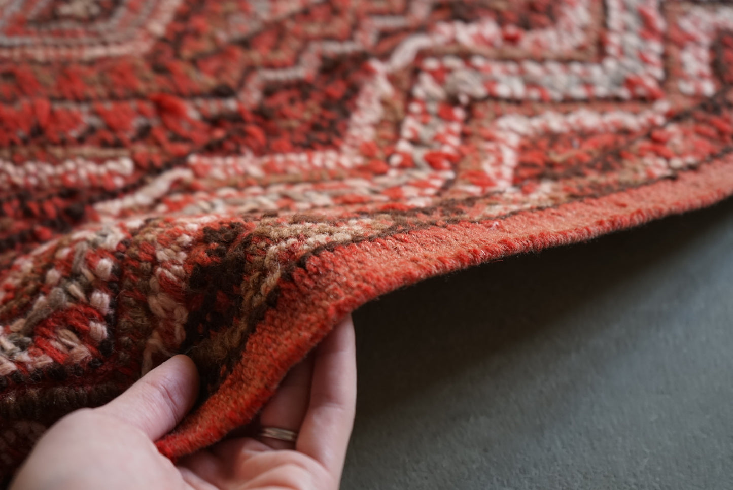 Türkiye Old Kilim Red 1970年代 180 × 88 cm No.TR25268