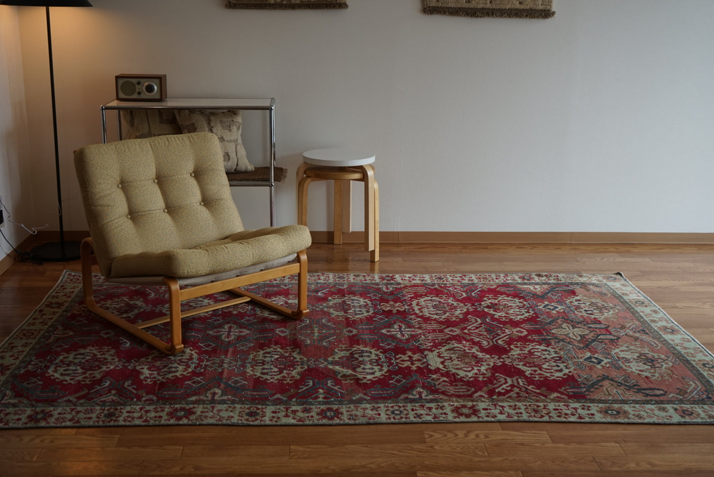Türkiye Old Isparta RosePink 1960年代 251 × 147 cm No.TR25377
