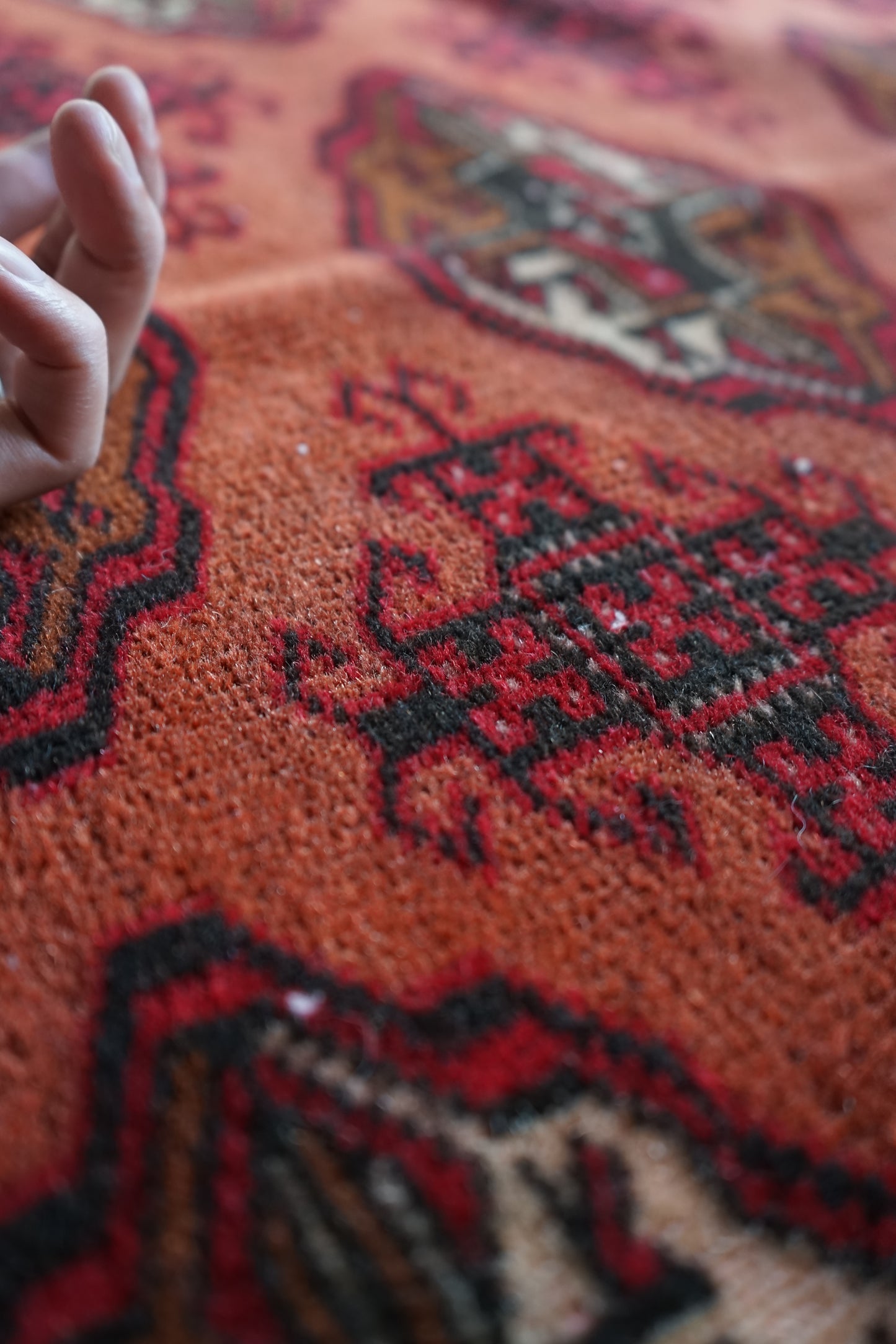 TURKEY OLD TURKMEN 1950-1970年代 195 × 123 cm No.TR2590