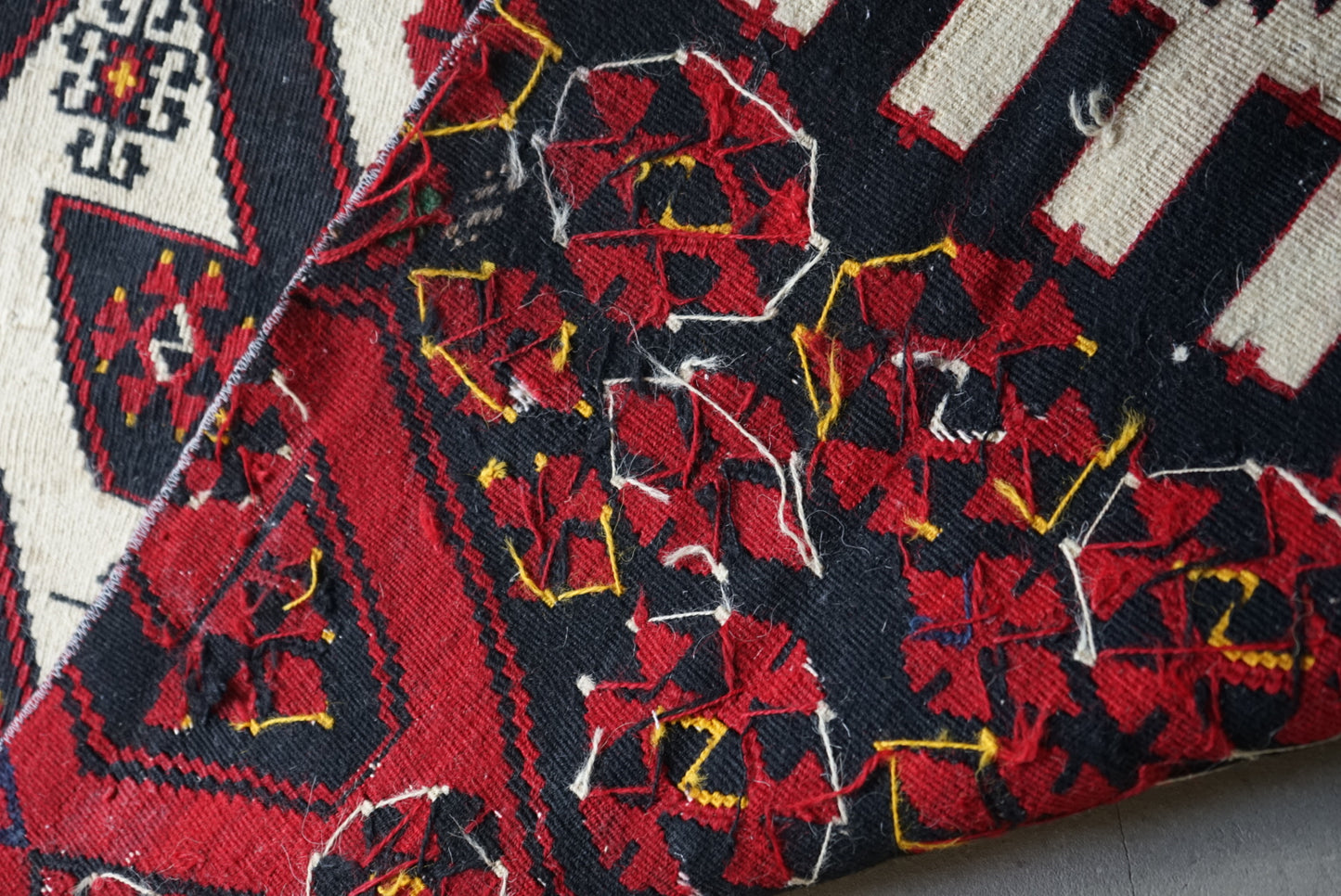 Türkiye Old Kilim Piano 87 × 55.5 cm No.TR25296